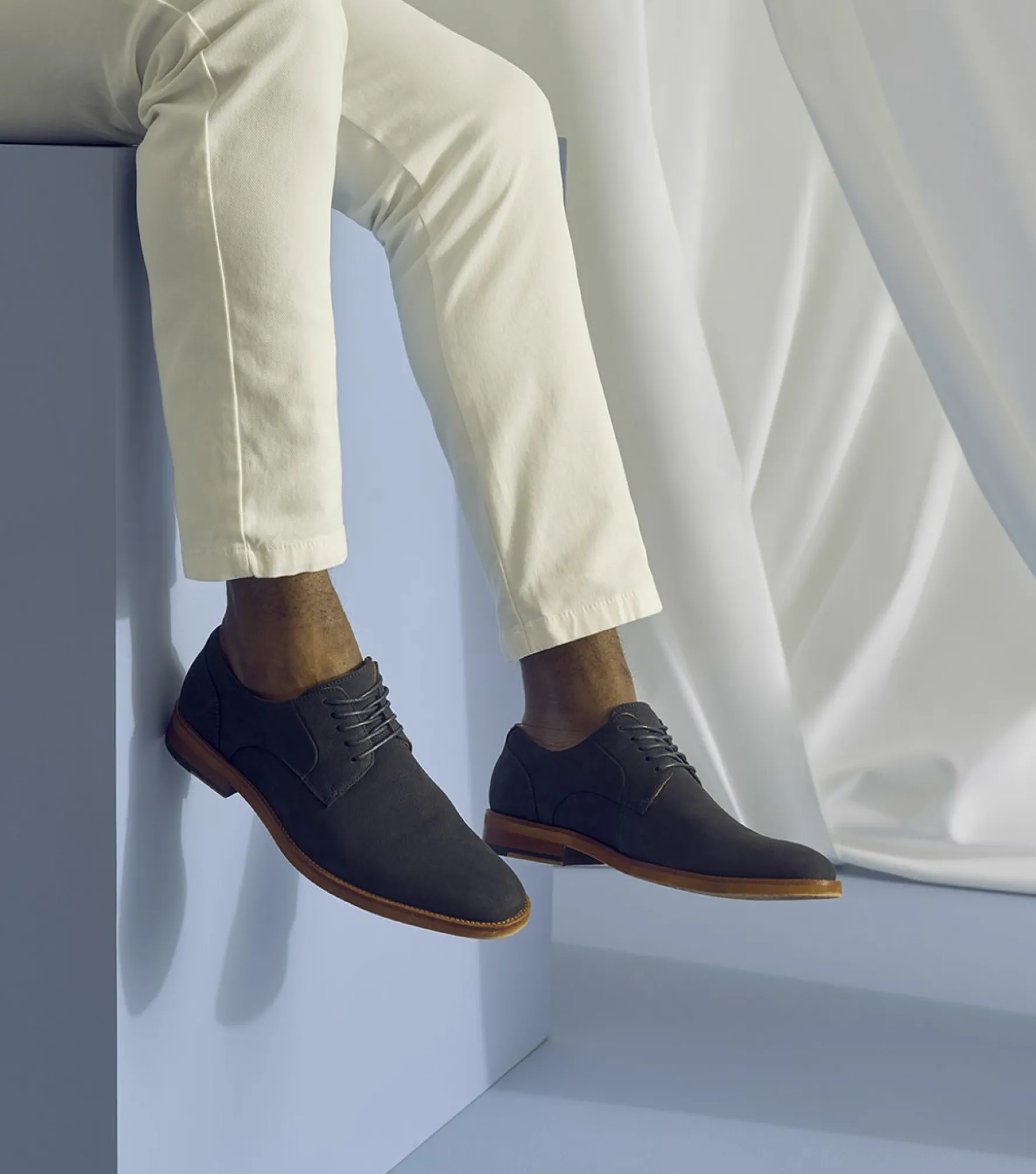 Stacy Adams Preston Plain Toe Lace Up