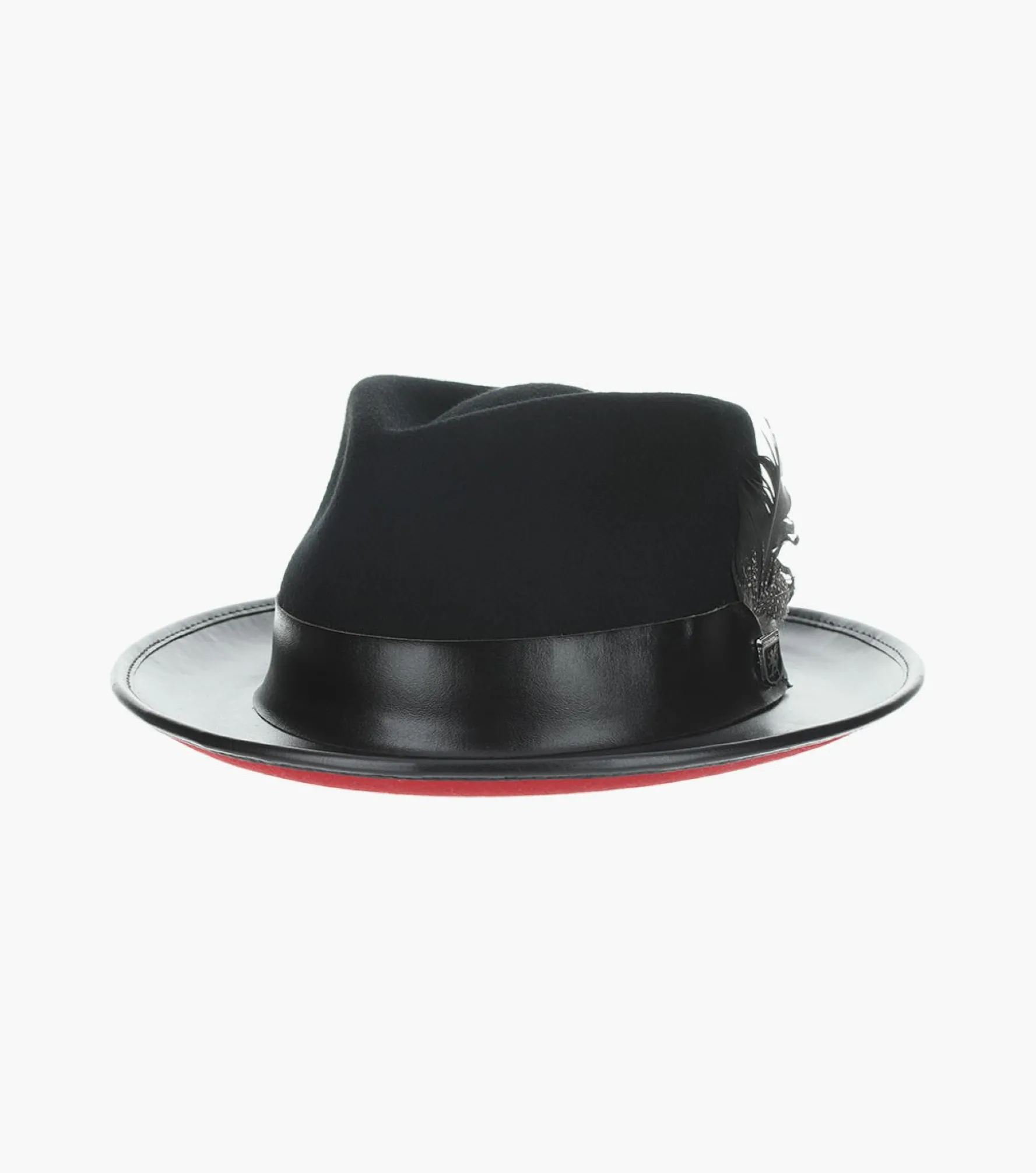Stacy Adams Provo Fedora Wool Felt Pinch Front Hat