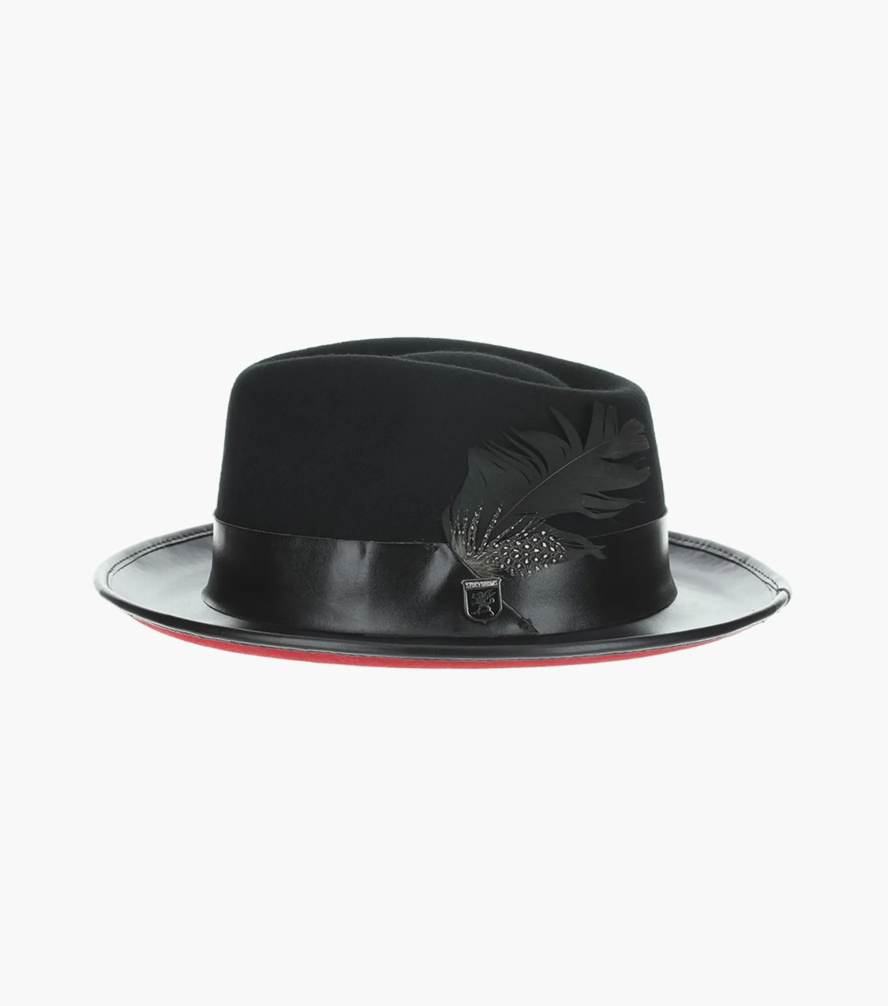 Stacy Adams Provo Fedora Wool Felt Pinch Front Hat