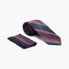 Stacy Adams Robert Tie And Hanky Set