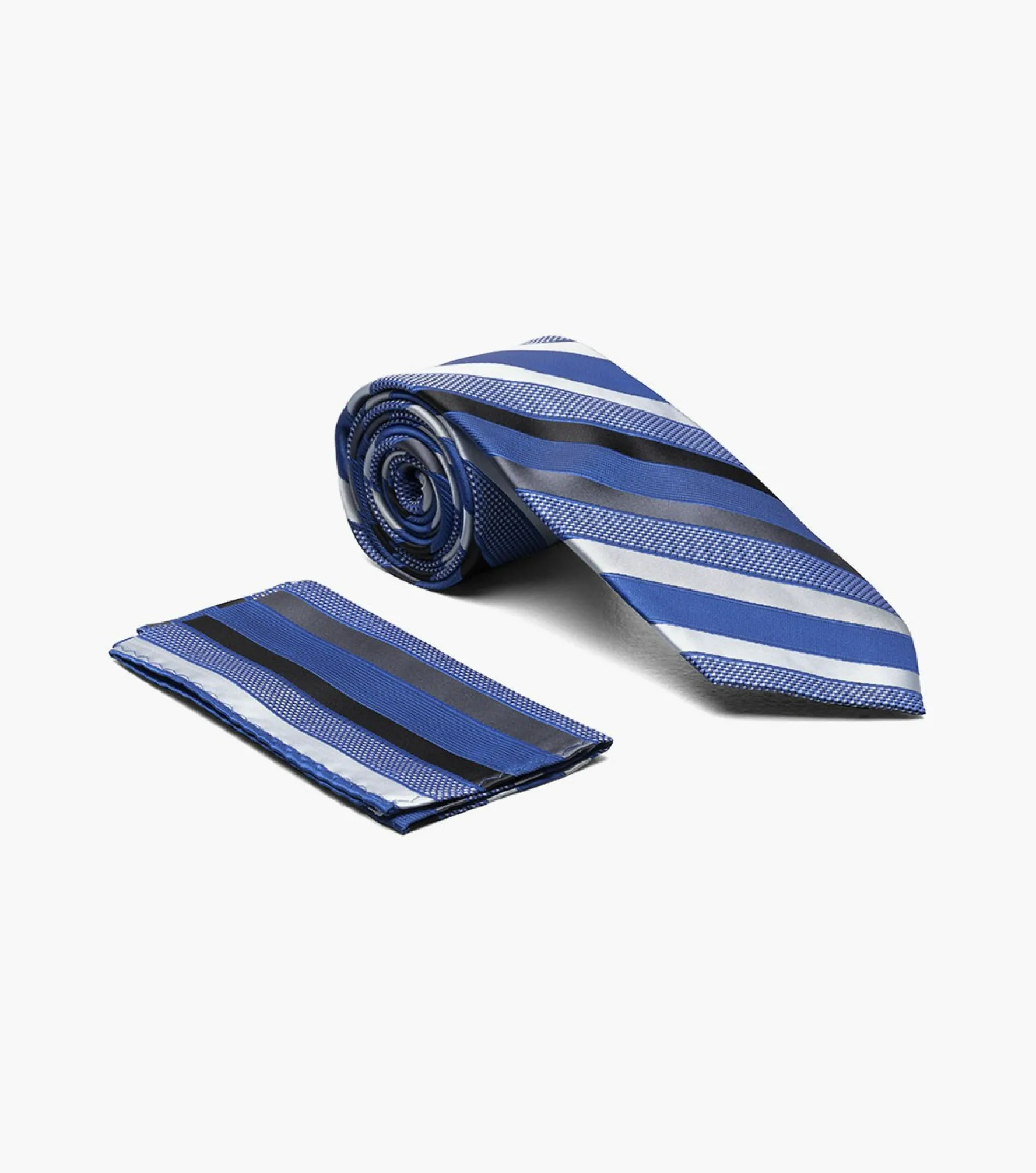 Stacy Adams Robert Tie And Hanky Set