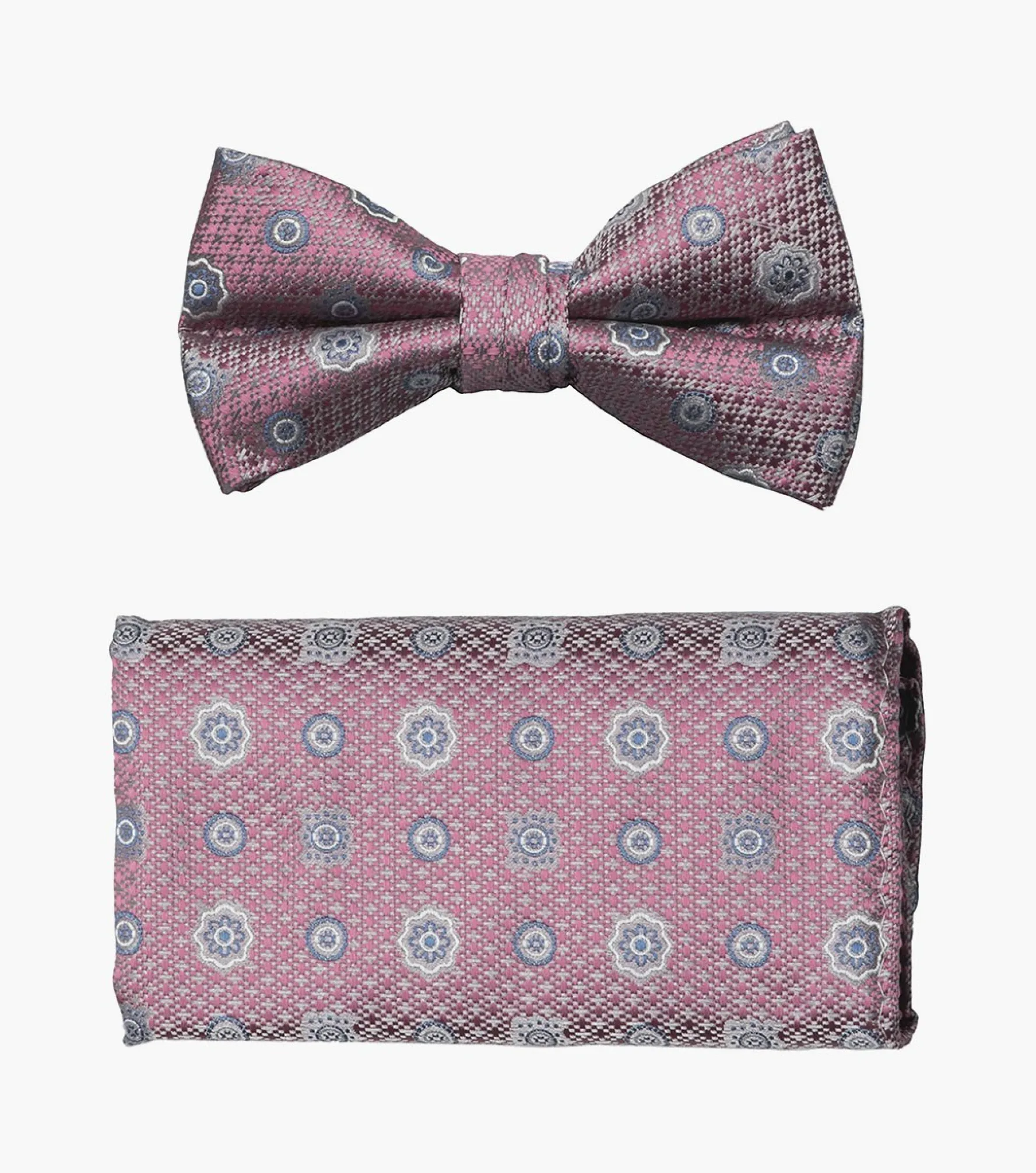 Stacy Adams Roy Bow Tie & Hanky Set
