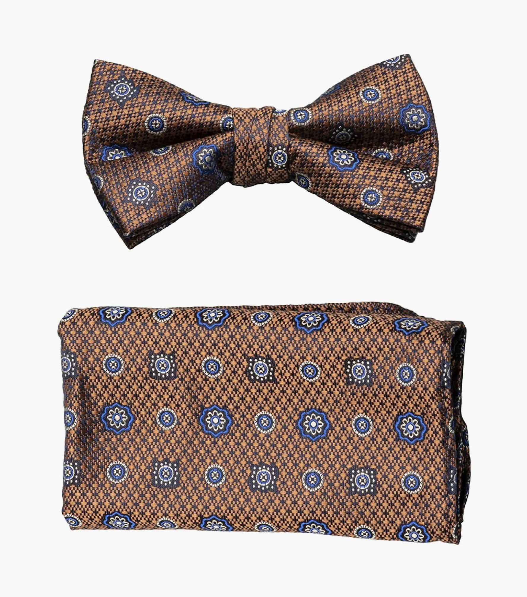 Stacy Adams Roy Bow Tie & Hanky Set