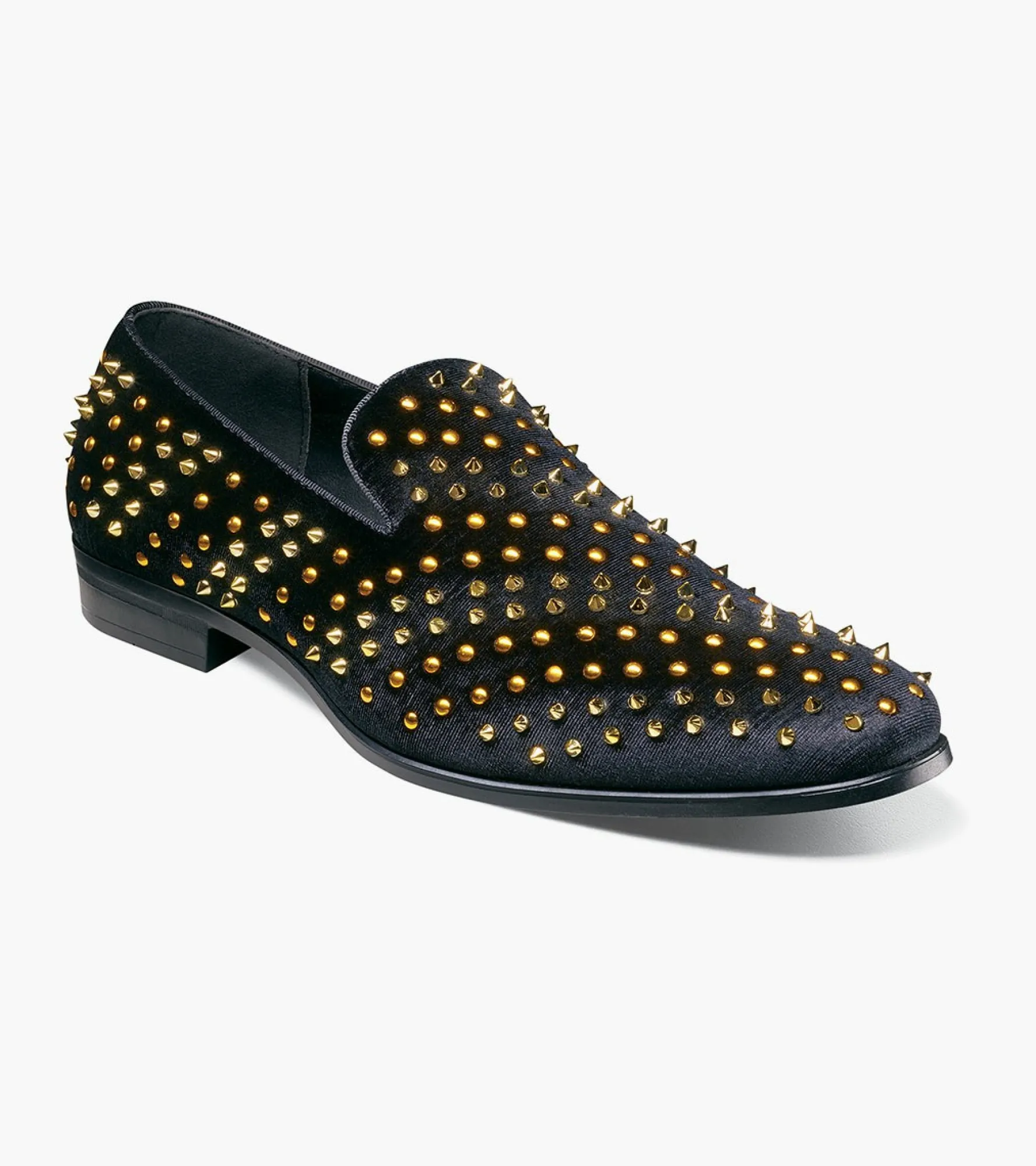 Stacy Adams Sabert Spike And Stud Slip On