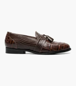 Stacy Adams Santana Ii Moc Toe Tassel Slip On