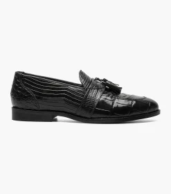 Stacy Adams Santana Ii Moc Toe Tassel Slip On