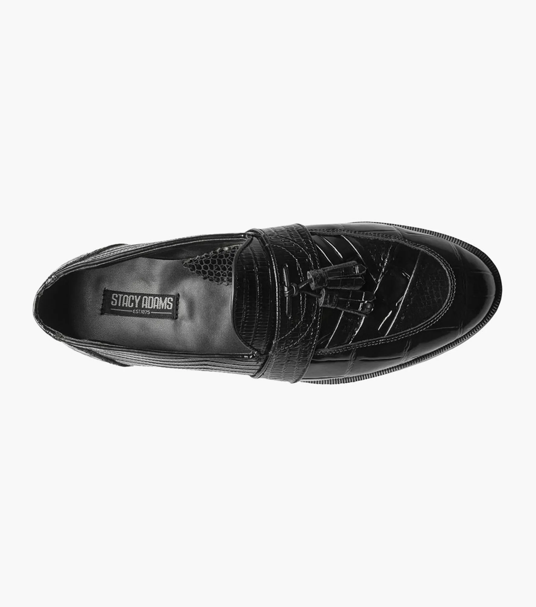 Stacy Adams Santana Ii Moc Toe Tassel Slip On