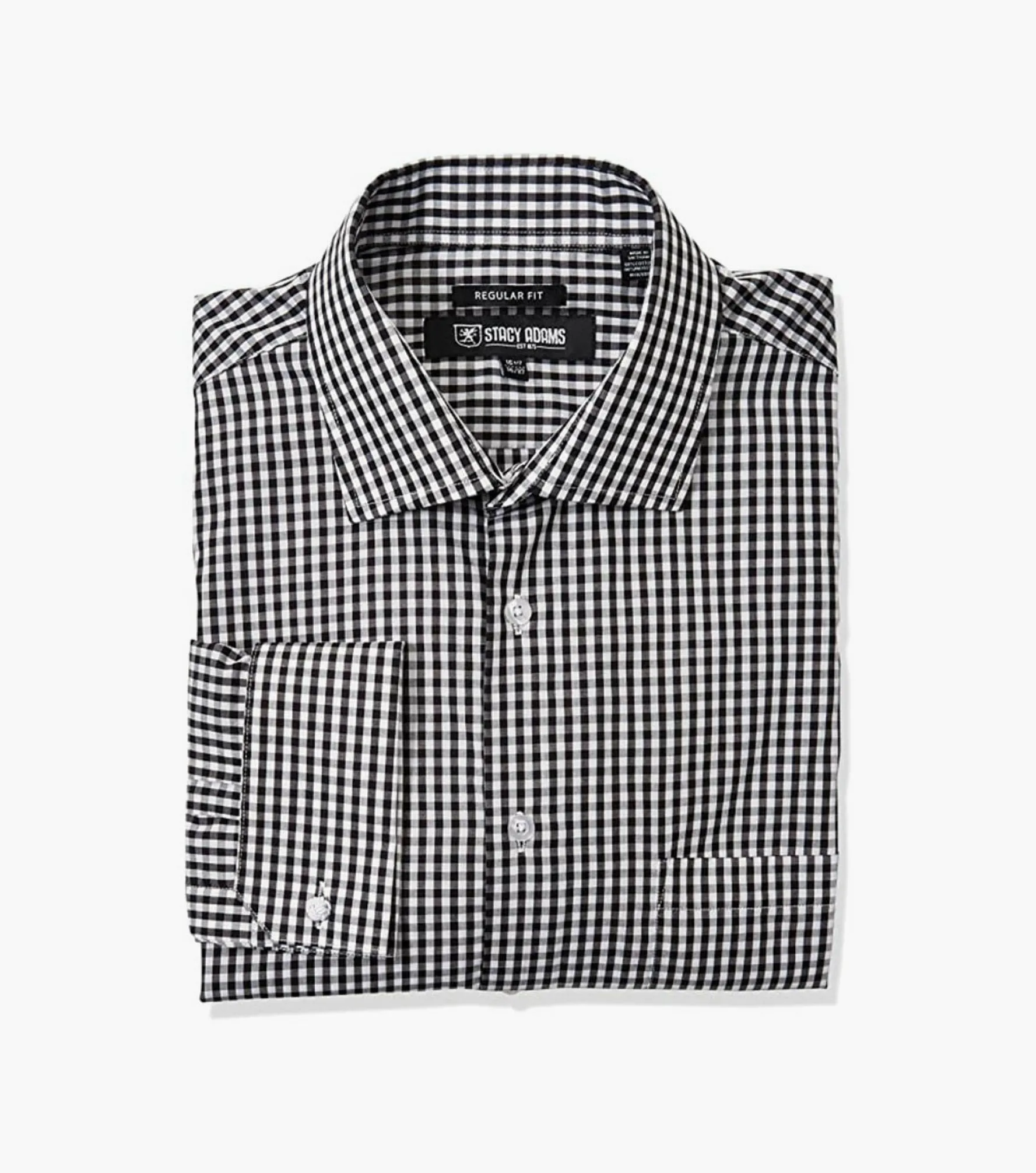 Stacy Adams Sarasota Dress Shirt Point Collar