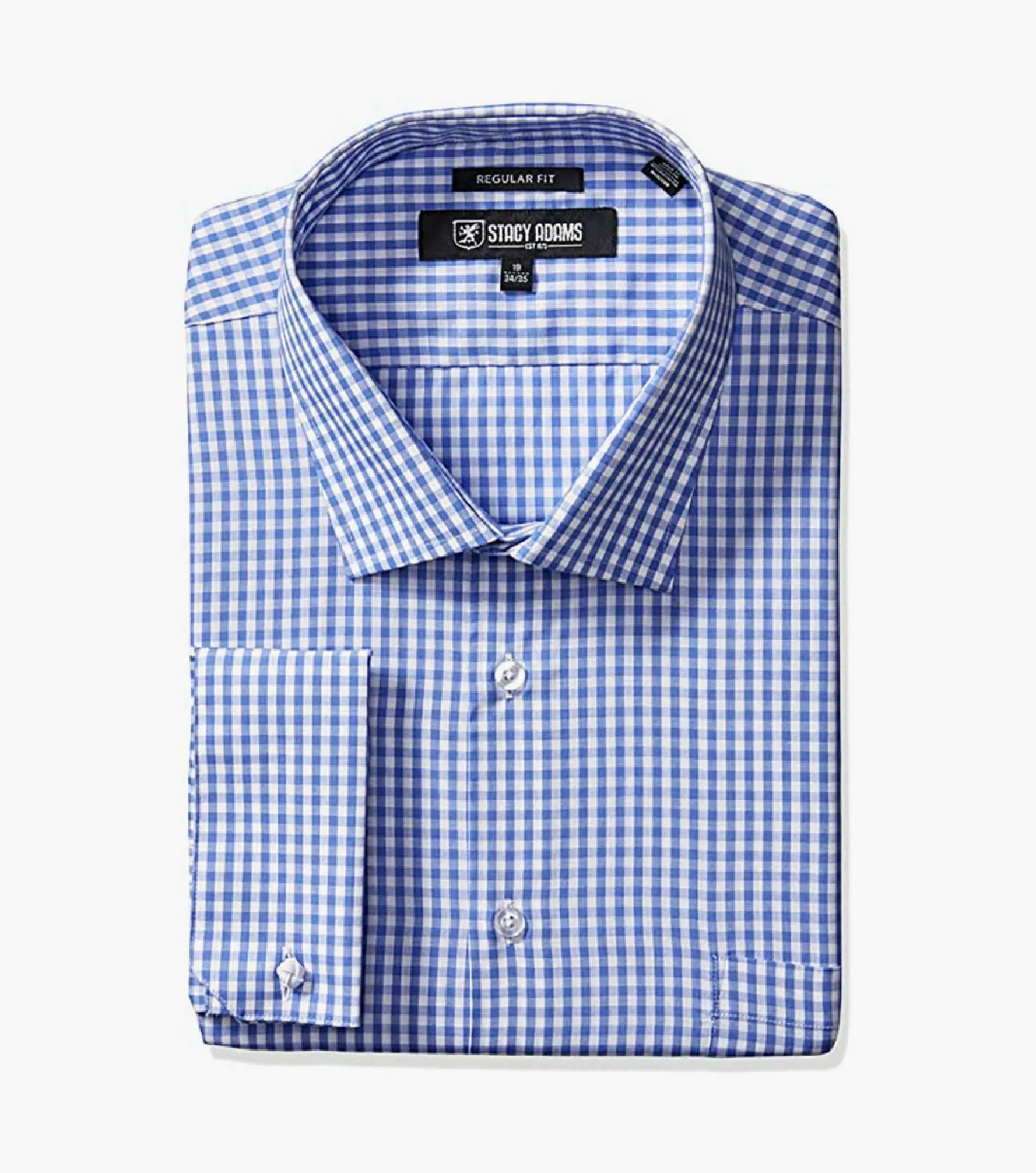 Stacy Adams Sarasota Dress Shirt Point Collar