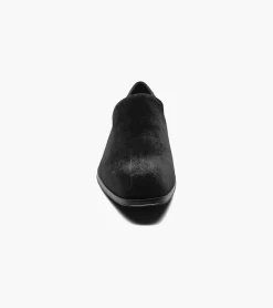 Stacy Adams Savian Plain Toe Velour Slip On