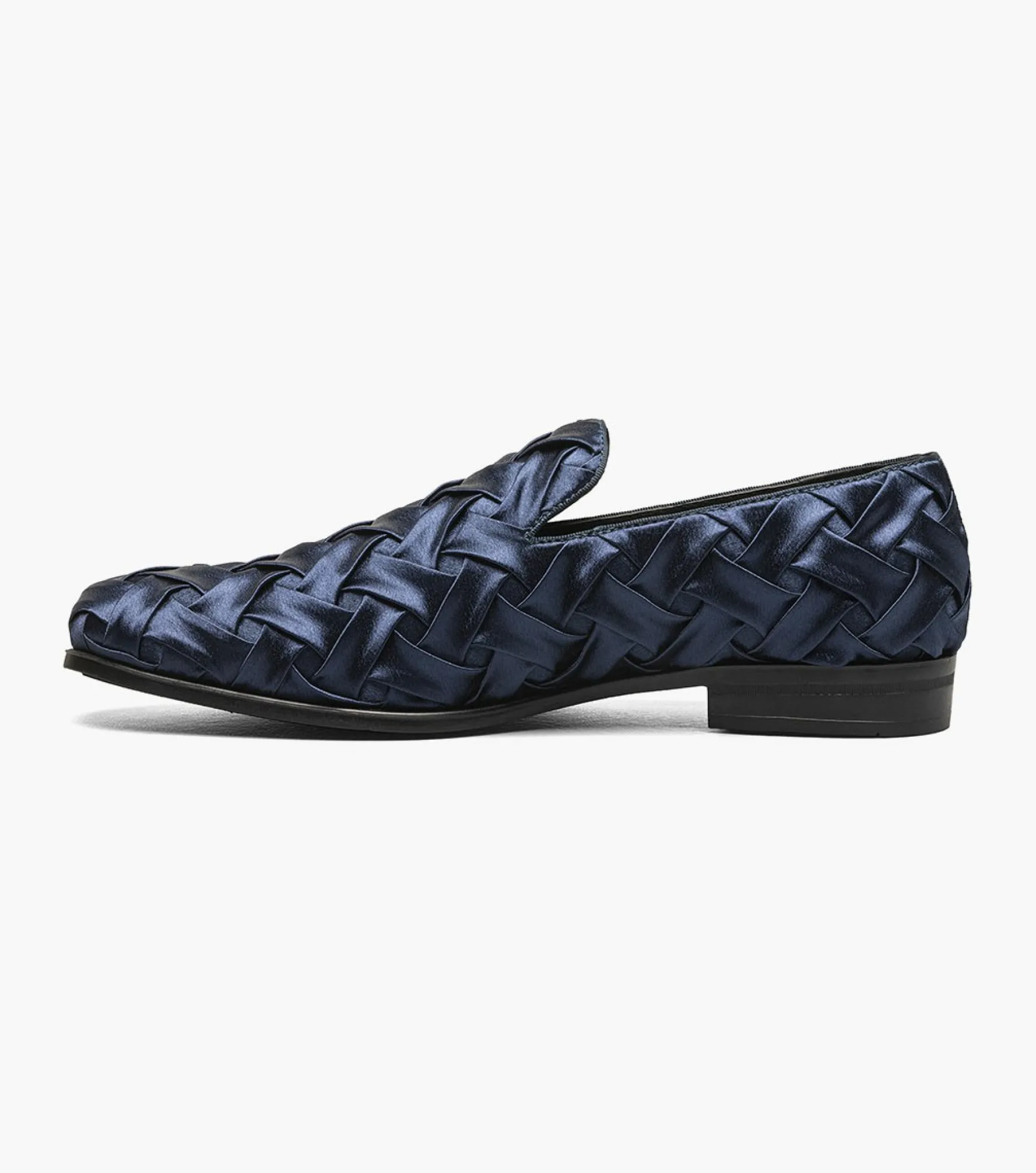 Stacy Adams Savoir Plain Toe Satin Slip On