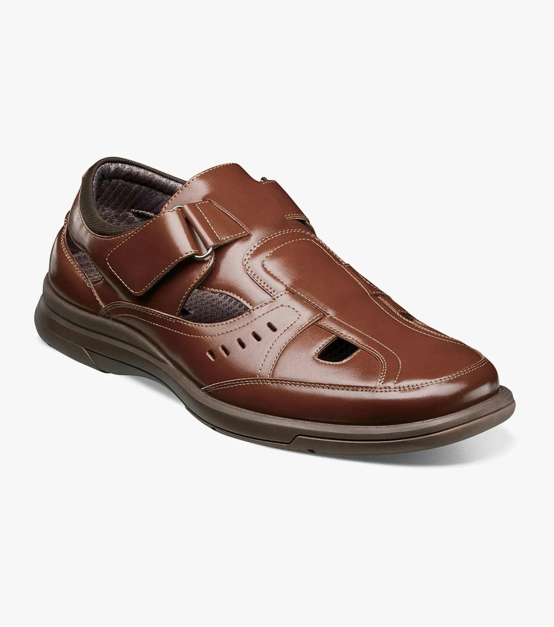 Stacy Adams Scully Closed Toe Fisherman Sandal