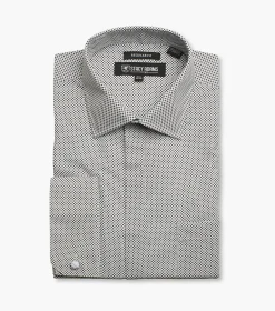 Stacy Adams Sergio Dots Dress Shirt Point Collar