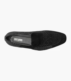 Stacy Adams Shapshaw Velour Moc Toe Slip On