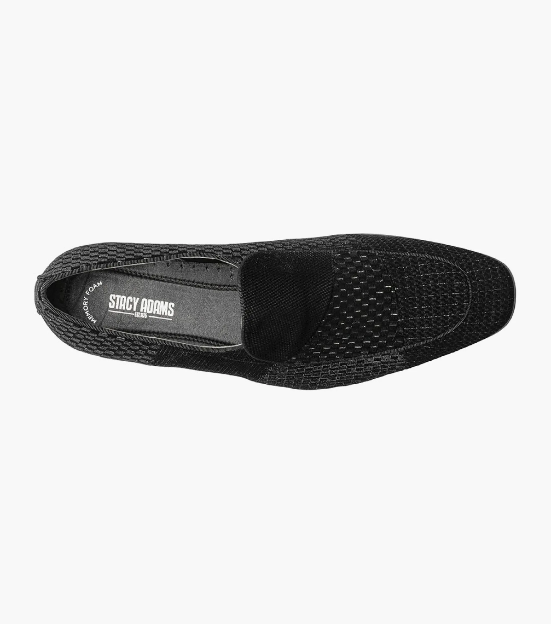 Stacy Adams Shapshaw Velour Moc Toe Slip On