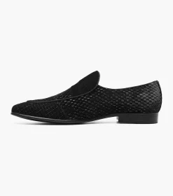 Stacy Adams Shapshaw Velour Moc Toe Slip On