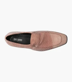Stacy Adams Shapshaw Velour Moc Toe Slip On