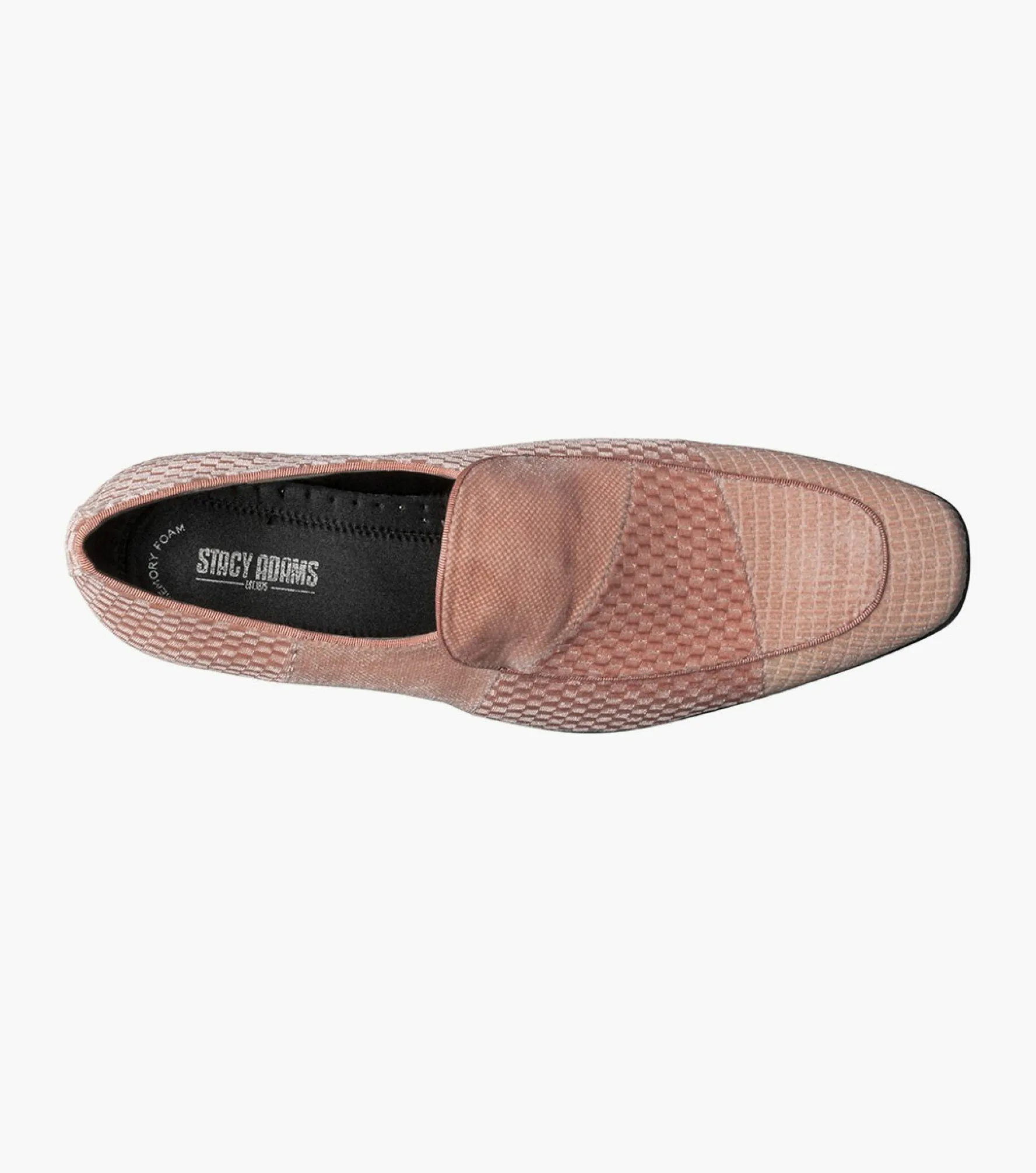 Stacy Adams Shapshaw Velour Moc Toe Slip On