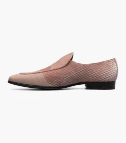 Stacy Adams Shapshaw Velour Moc Toe Slip On