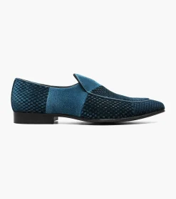 Stacy Adams Shapshaw Velour Moc Toe Slip On
