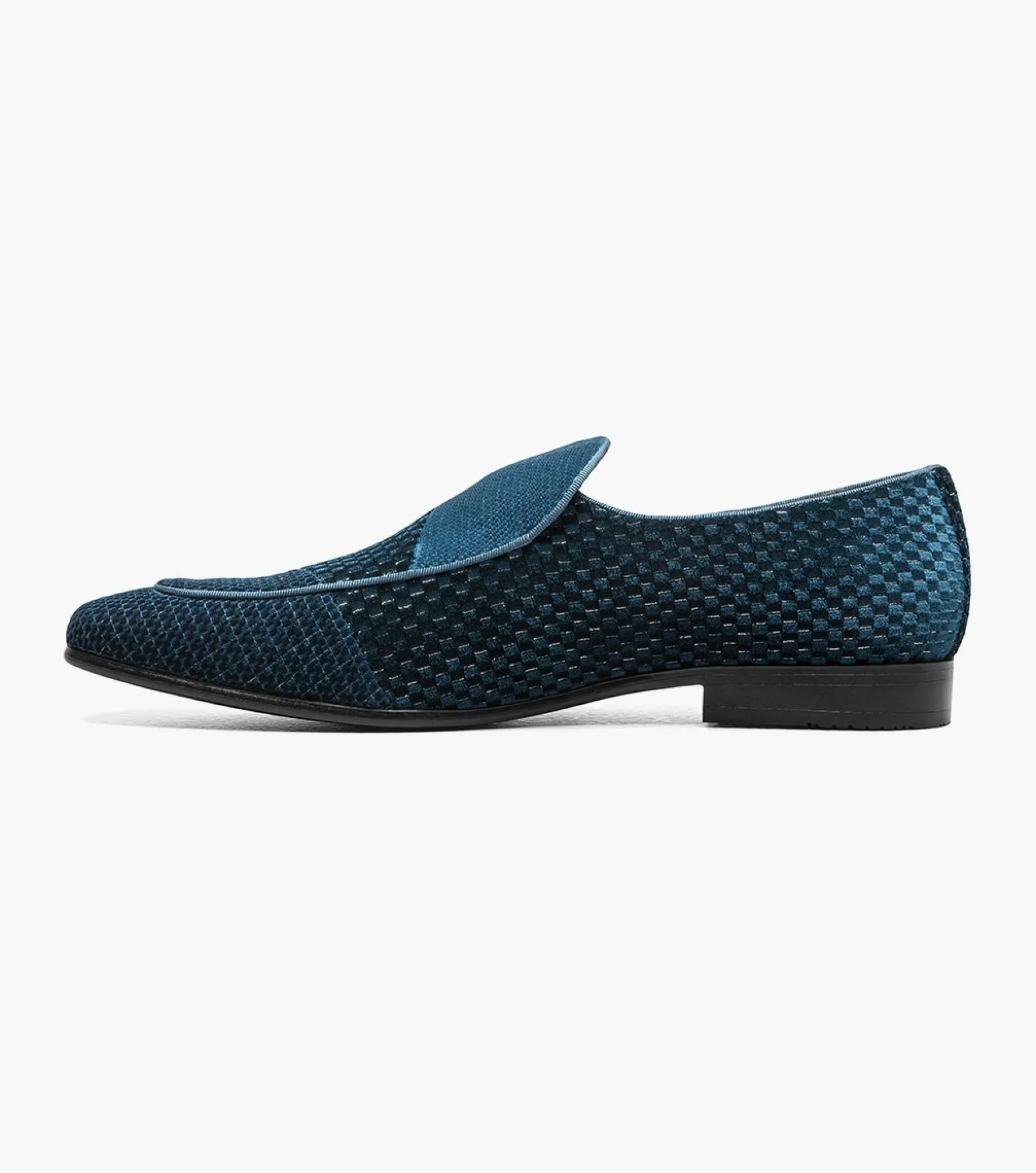 Stacy Adams Shapshaw Velour Moc Toe Slip On