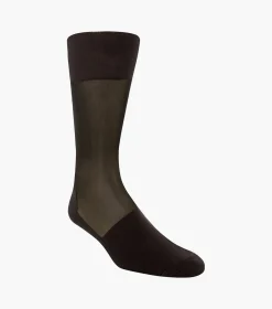 Stacy Adams Silky Sheer Men\\'S Crew Dress Sock