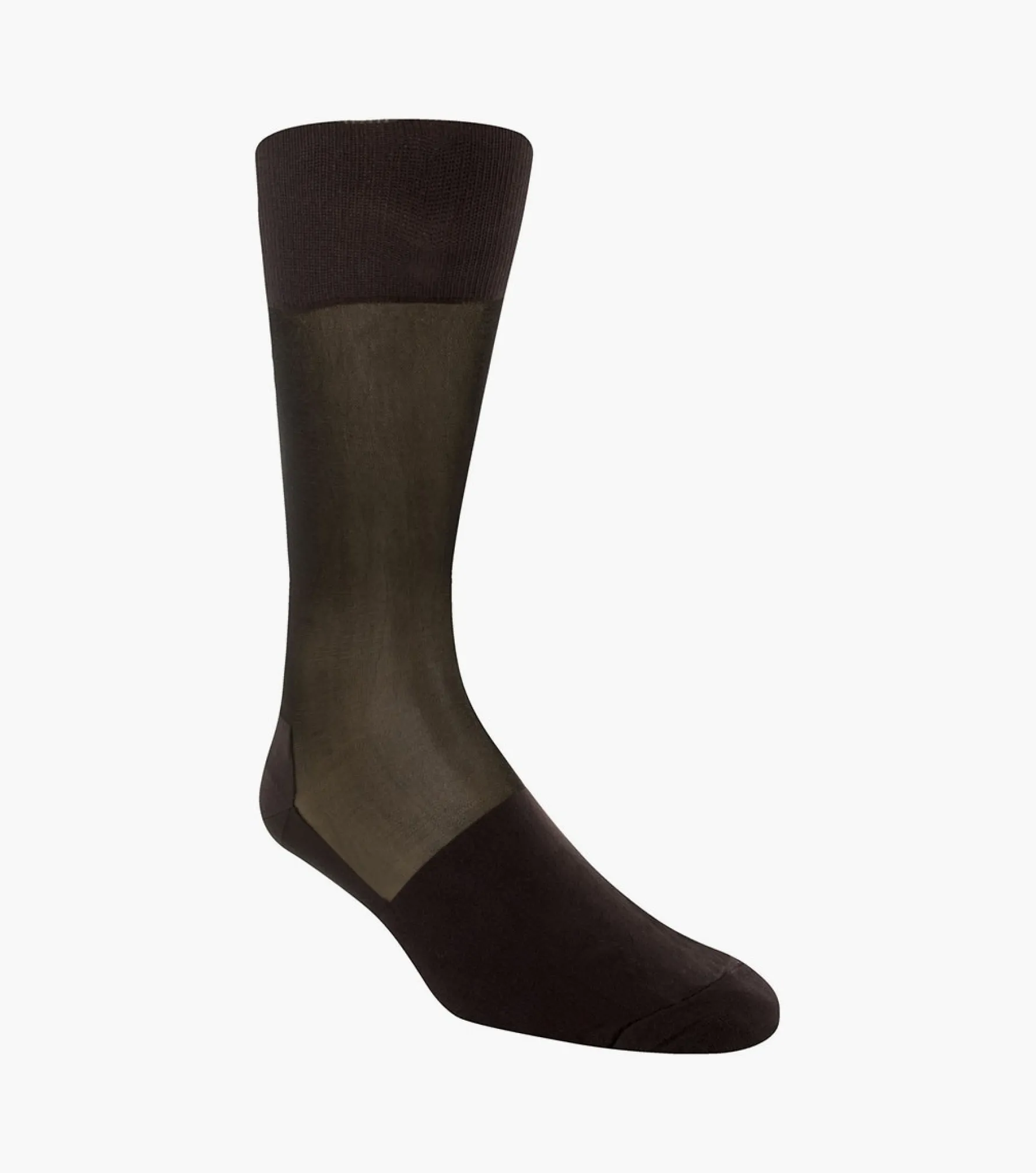 Stacy Adams Silky Sheer Men\\'S Crew Dress Sock
