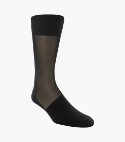 Stacy Adams Silky Sheer Men\\'S Crew Dress Sock