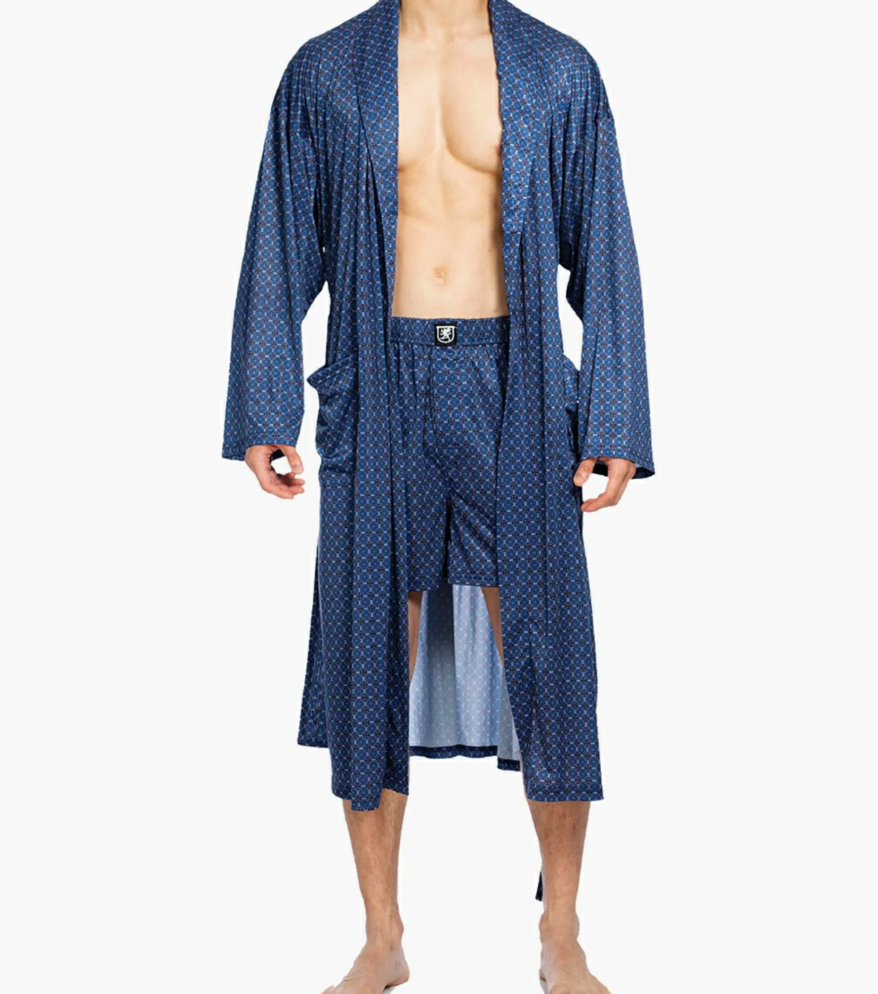 Stacy Adams Social Robe Comfortblend Loungewear