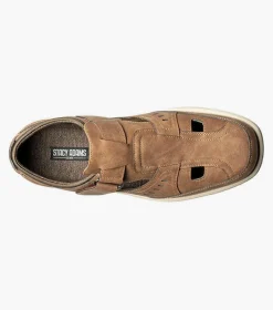 Stacy Adams Spence Closed Toe Fisherman Sandal