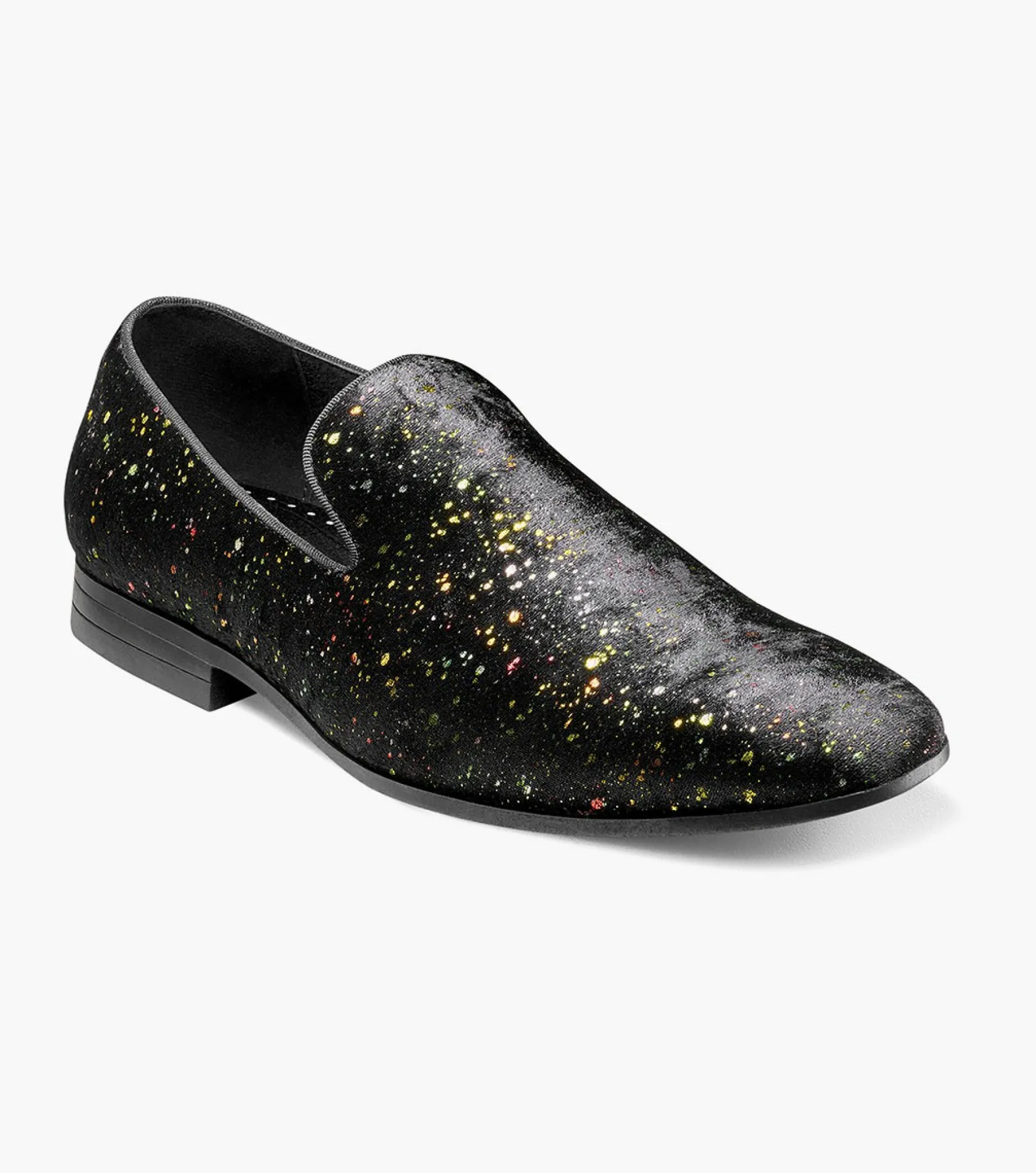 Stacy Adams Stellar Plain Toe Glitter Slip On