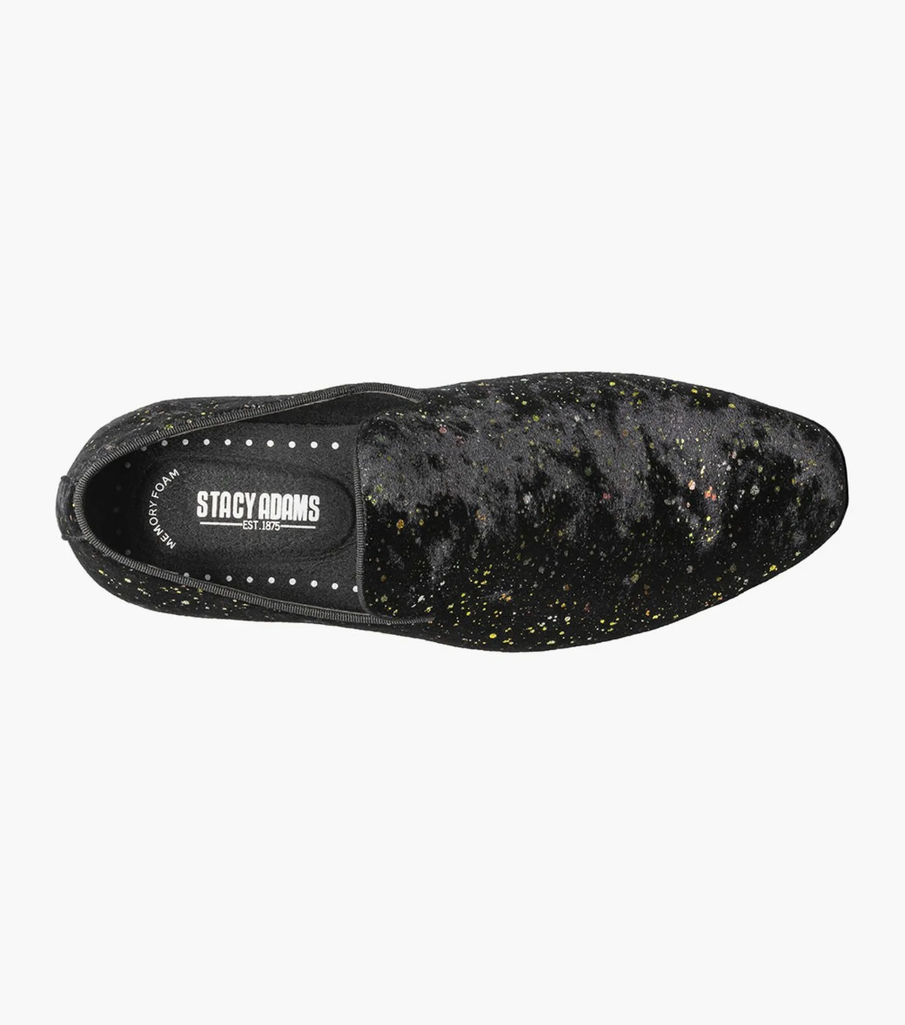 Stacy Adams Stellar Plain Toe Glitter Slip On