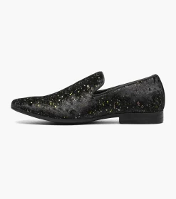 Stacy Adams Stellar Plain Toe Glitter Slip On