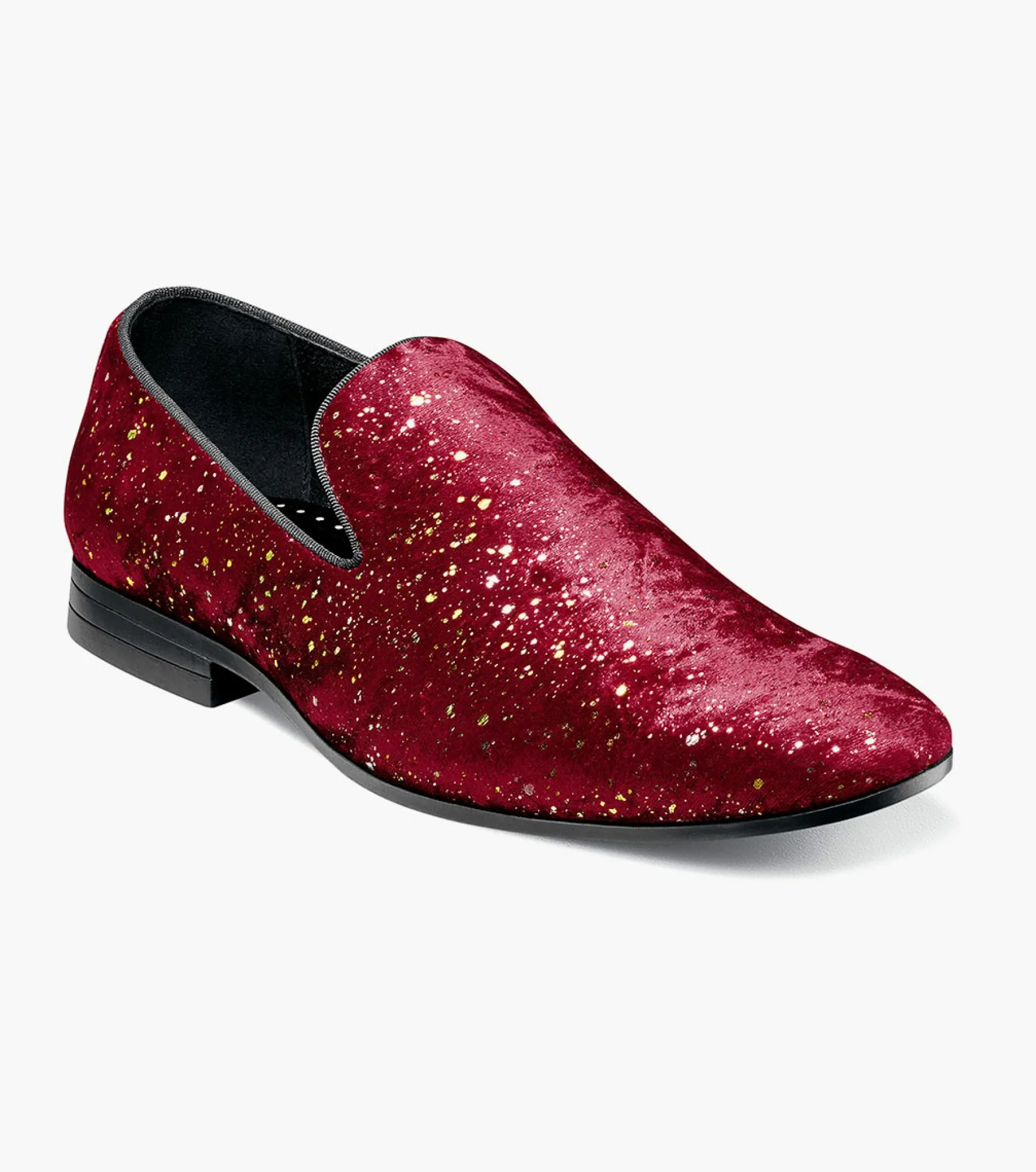 Stacy Adams Stellar Plain Toe Glitter Slip On