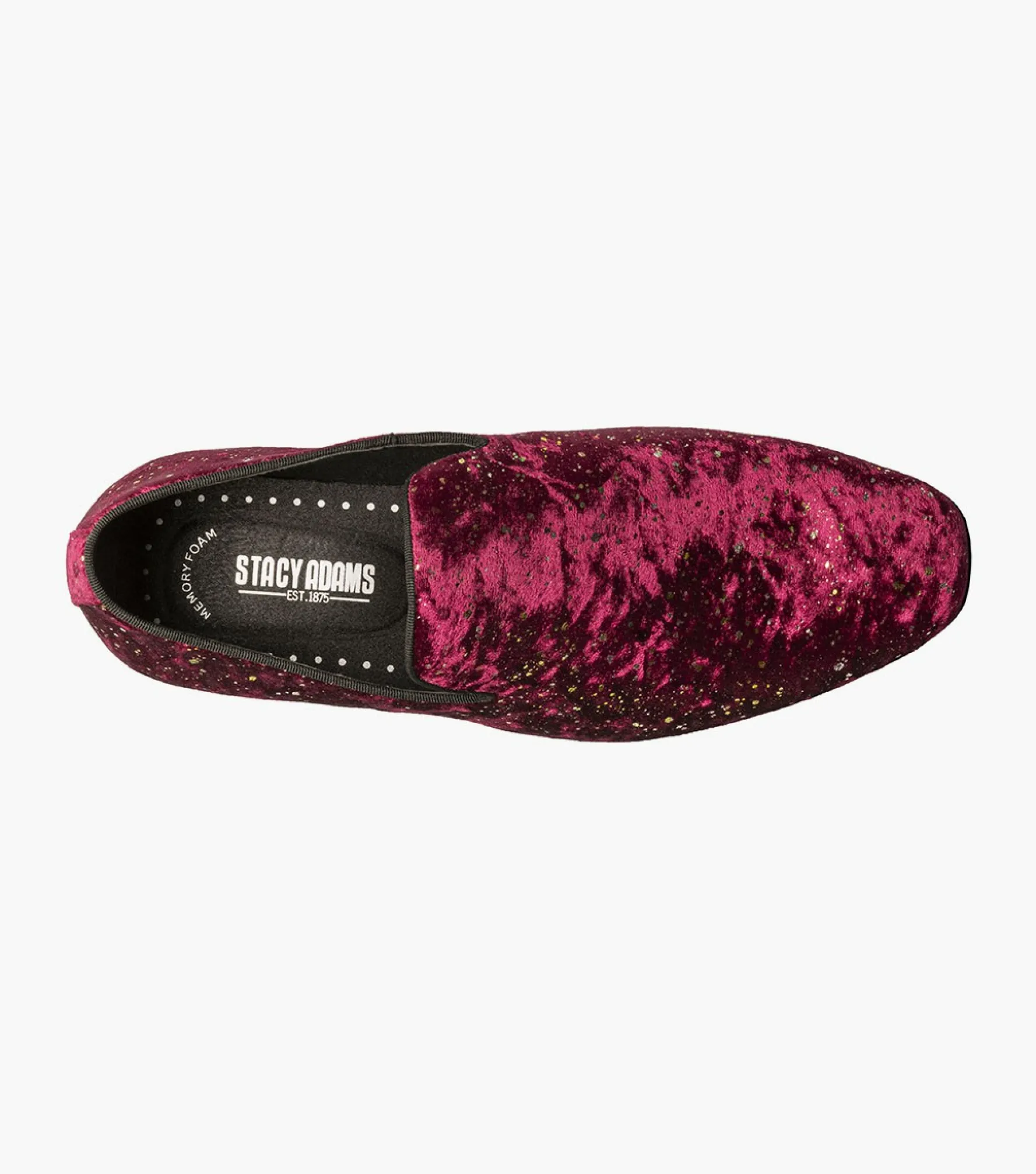 Stacy Adams Stellar Plain Toe Glitter Slip On