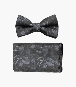Stacy Adams Stirling Bow Tie & Hanky Set