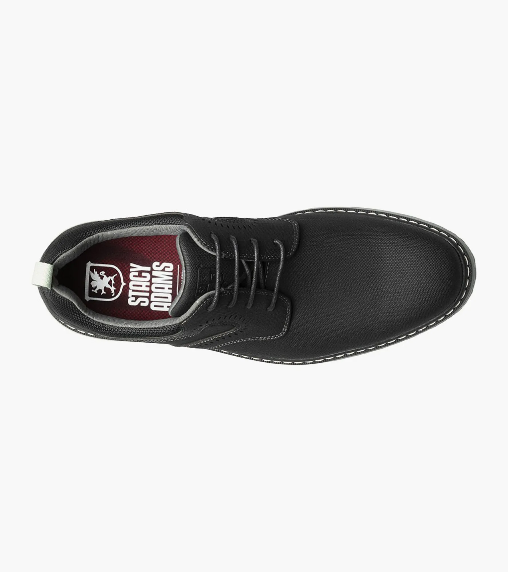 Stacy Adams Stride Plain Toe Lace Up