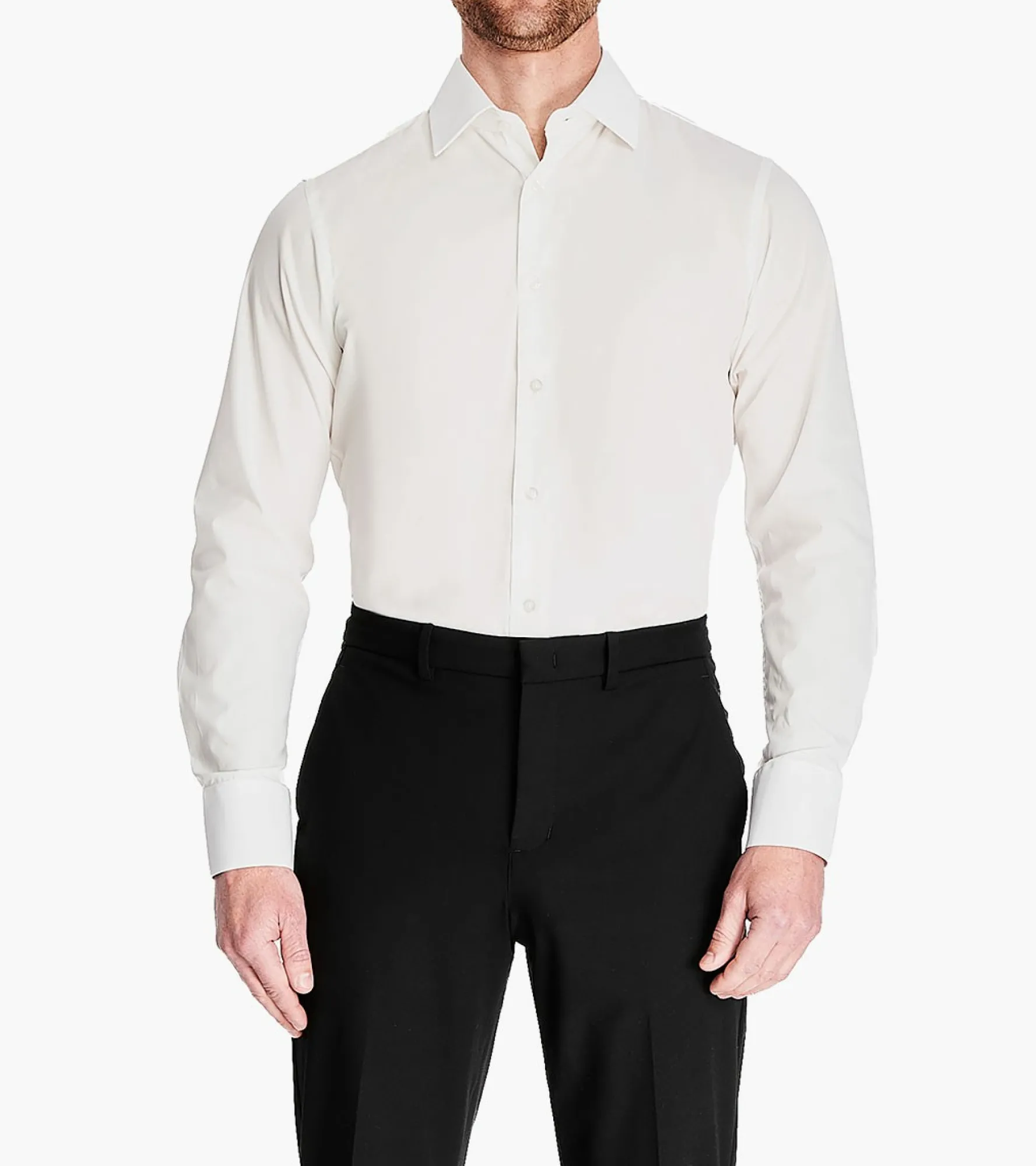 Stacy Adams Sullivan Dress Shirt Spread Collar