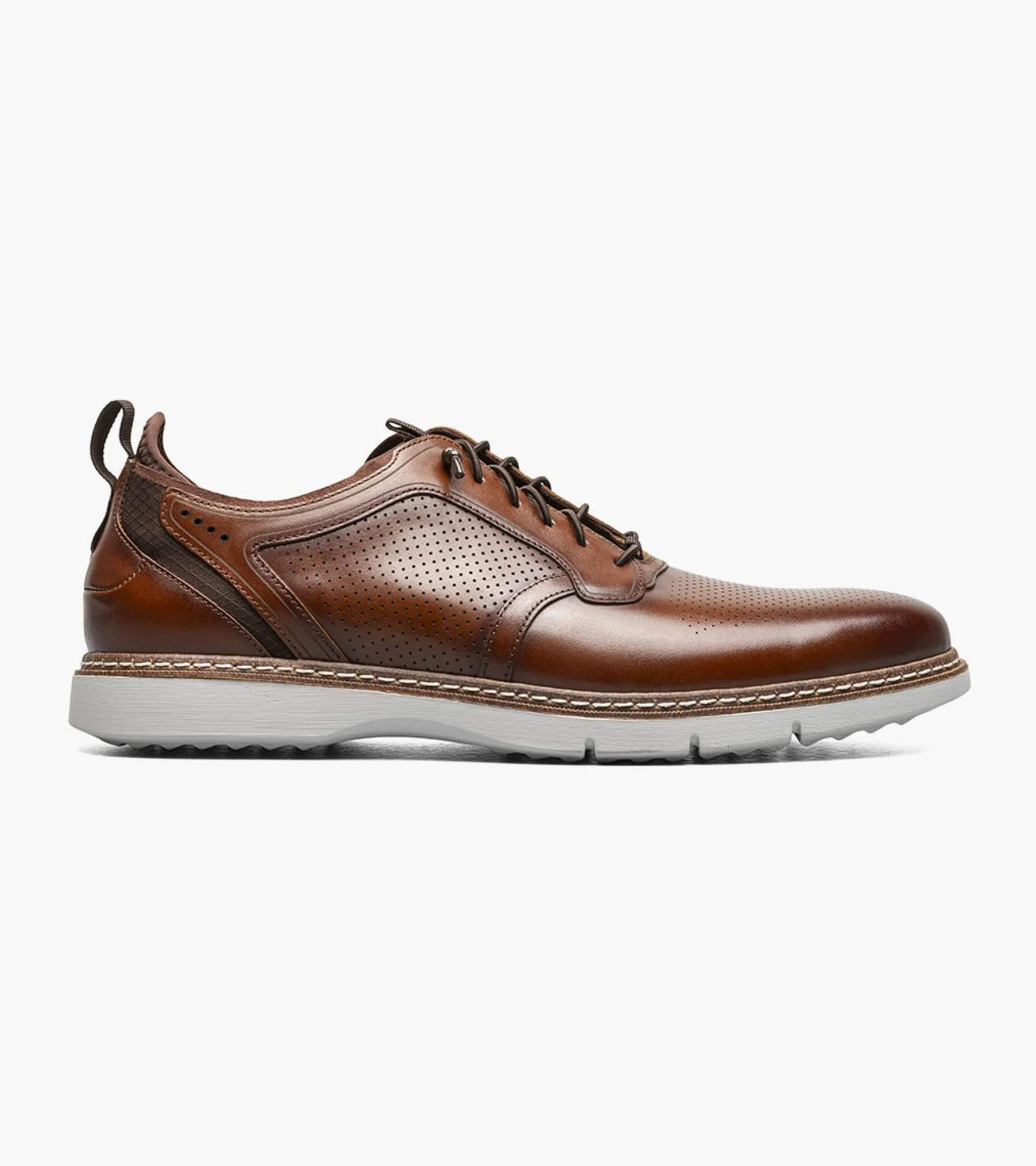 Stacy Adams Sync Plain Toe Elastic Lace Up
