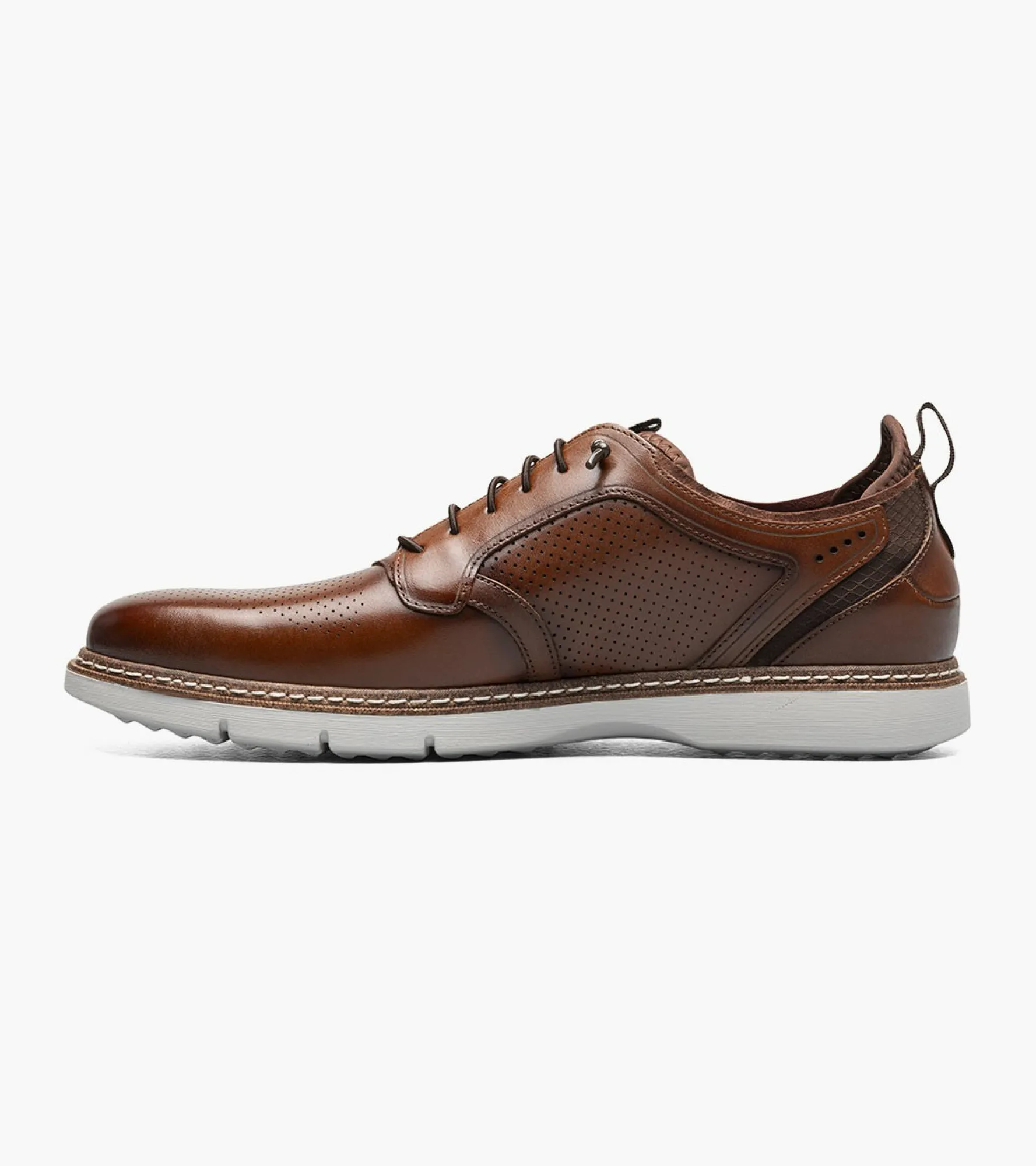 Stacy Adams Sync Plain Toe Elastic Lace Up