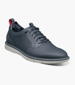 Stacy Adams Synchro Plain Toe Elastic Lace Up