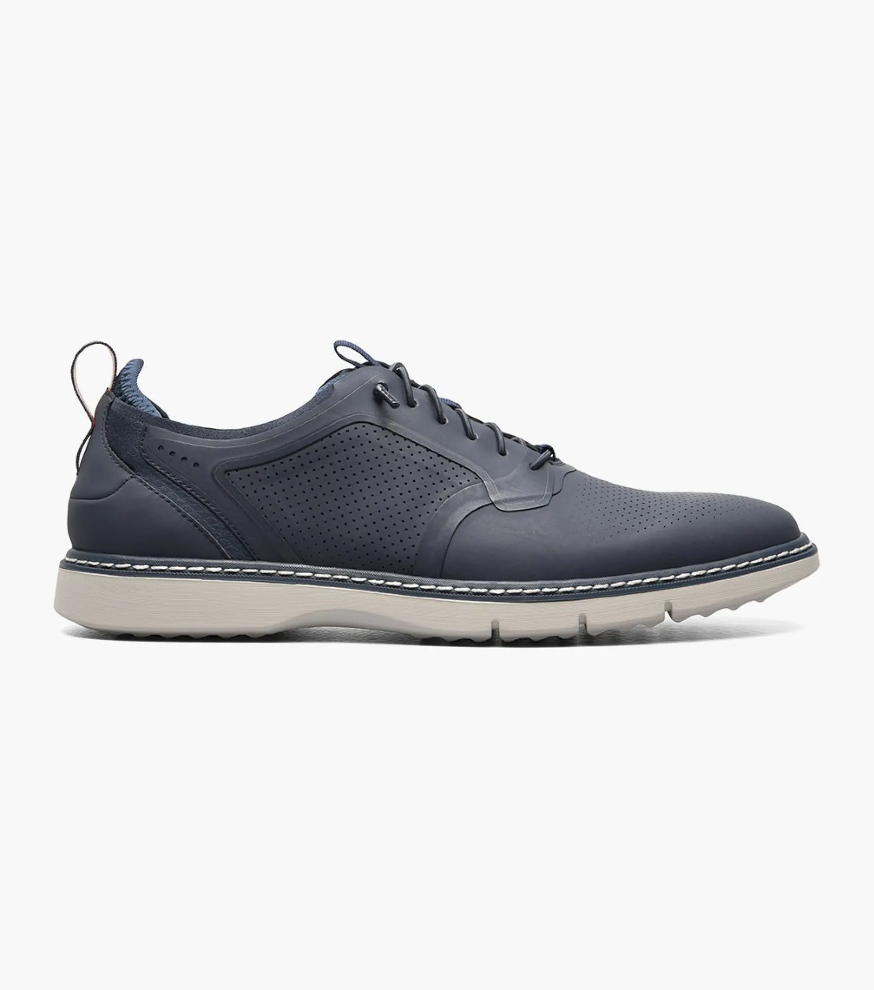 Stacy Adams Synchro Plain Toe Elastic Lace Up