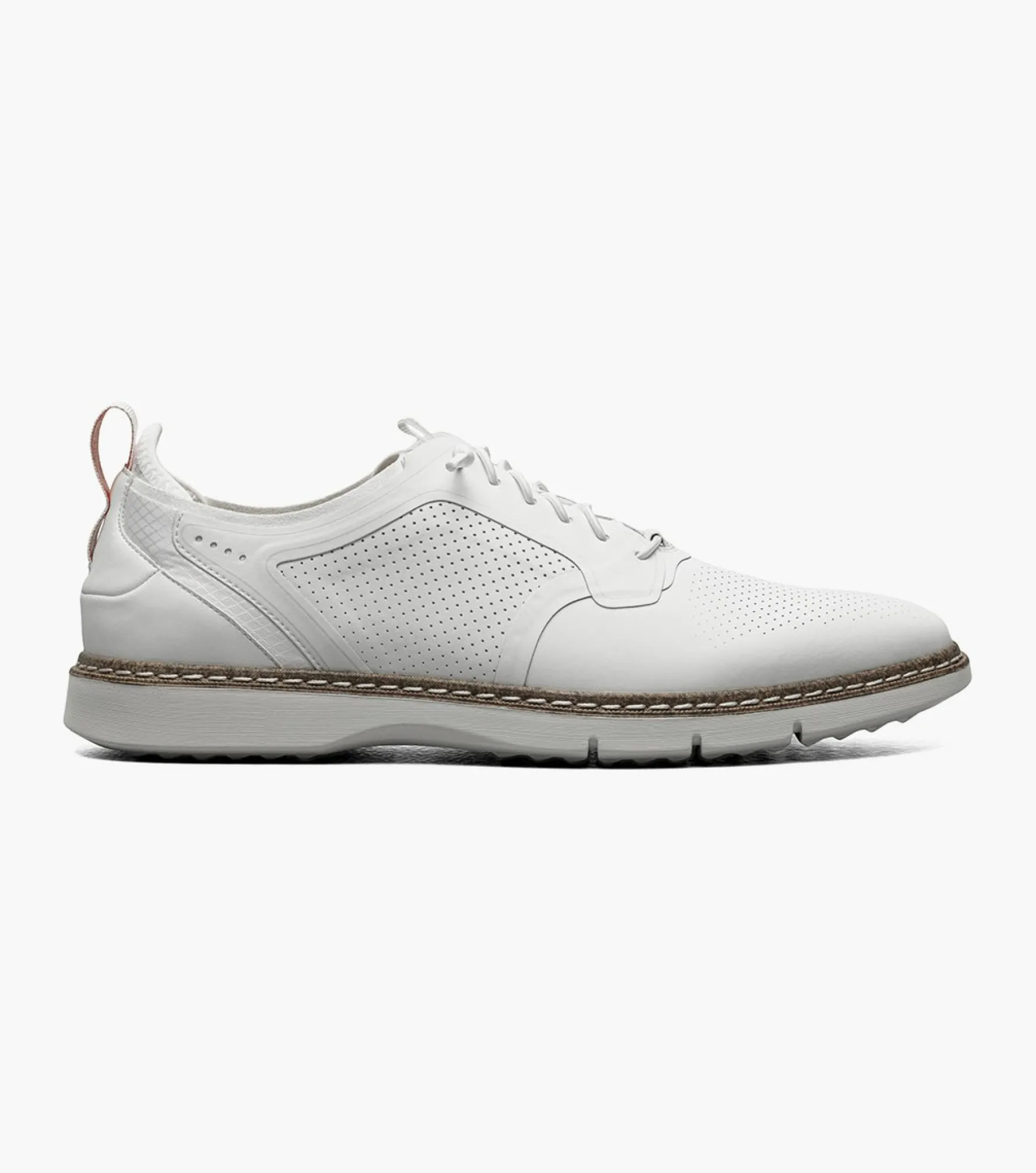 Stacy Adams Synchro Plain Toe Elastic Lace Up