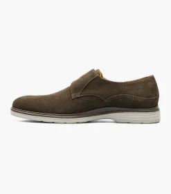 Stacy Adams Taylen Plain Toe Monk Strap