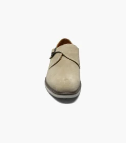 Stacy Adams Taylen Plain Toe Monk Strap