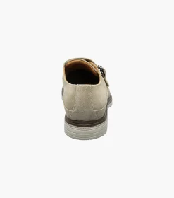 Stacy Adams Taylen Plain Toe Monk Strap