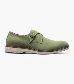 Stacy Adams Taylen Plain Toe Monk Strap