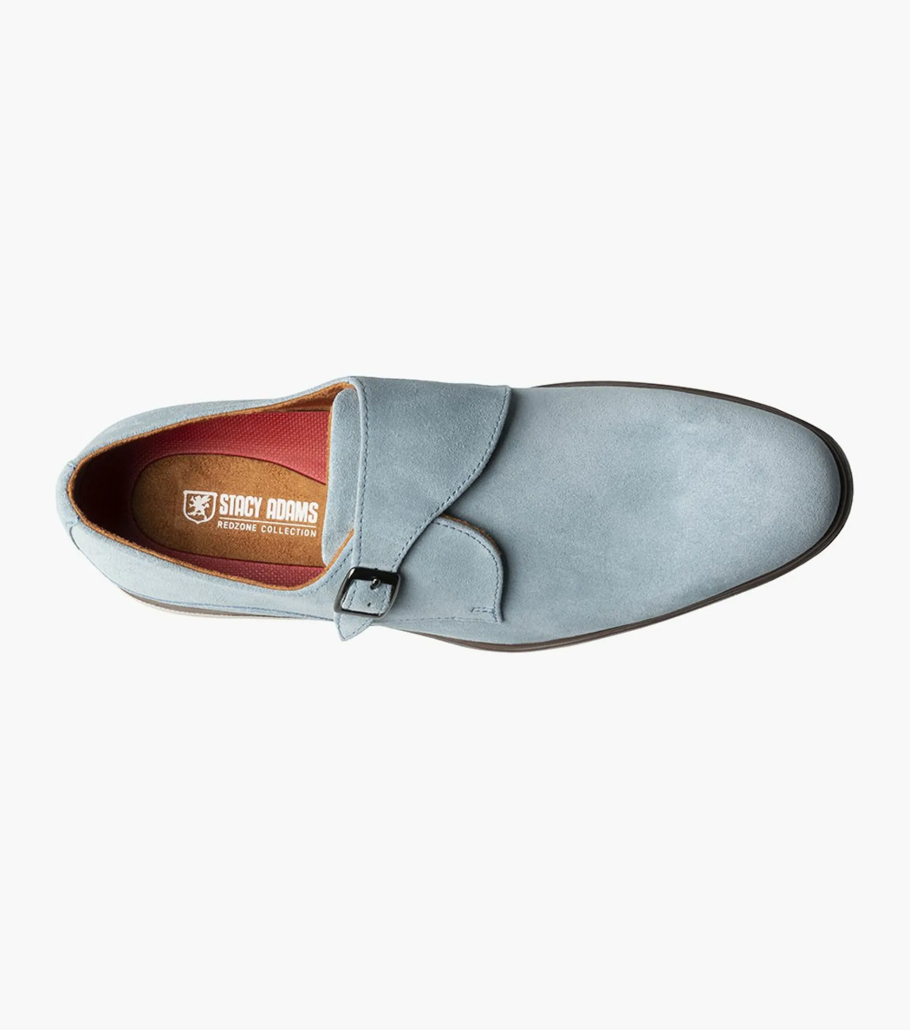 Stacy Adams Taylen Plain Toe Monk Strap
