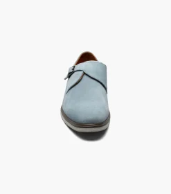 Stacy Adams Taylen Plain Toe Monk Strap