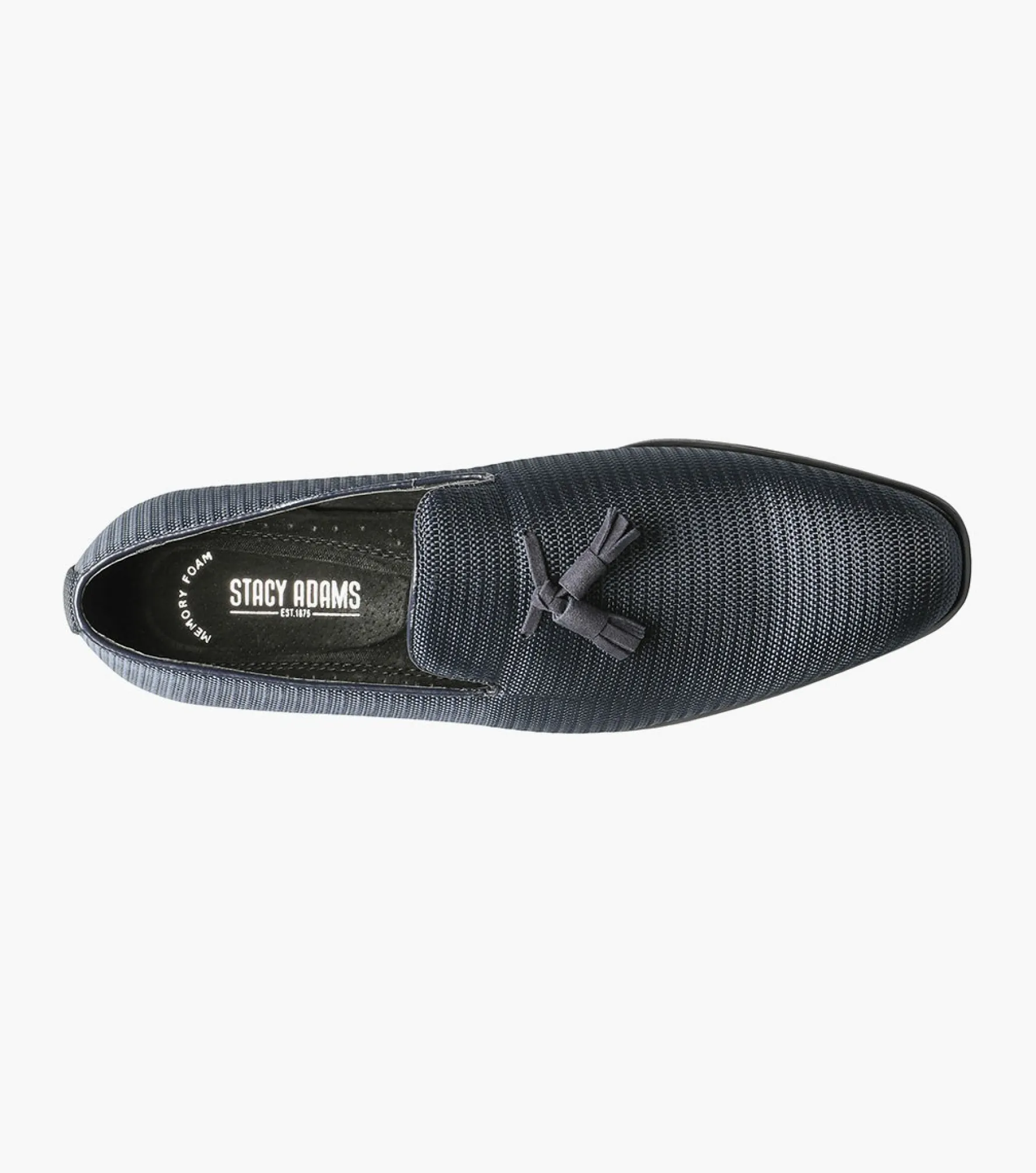 Stacy Adams Tazewell Plain Toe Tassel Slip On